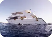 Yacht on calm water